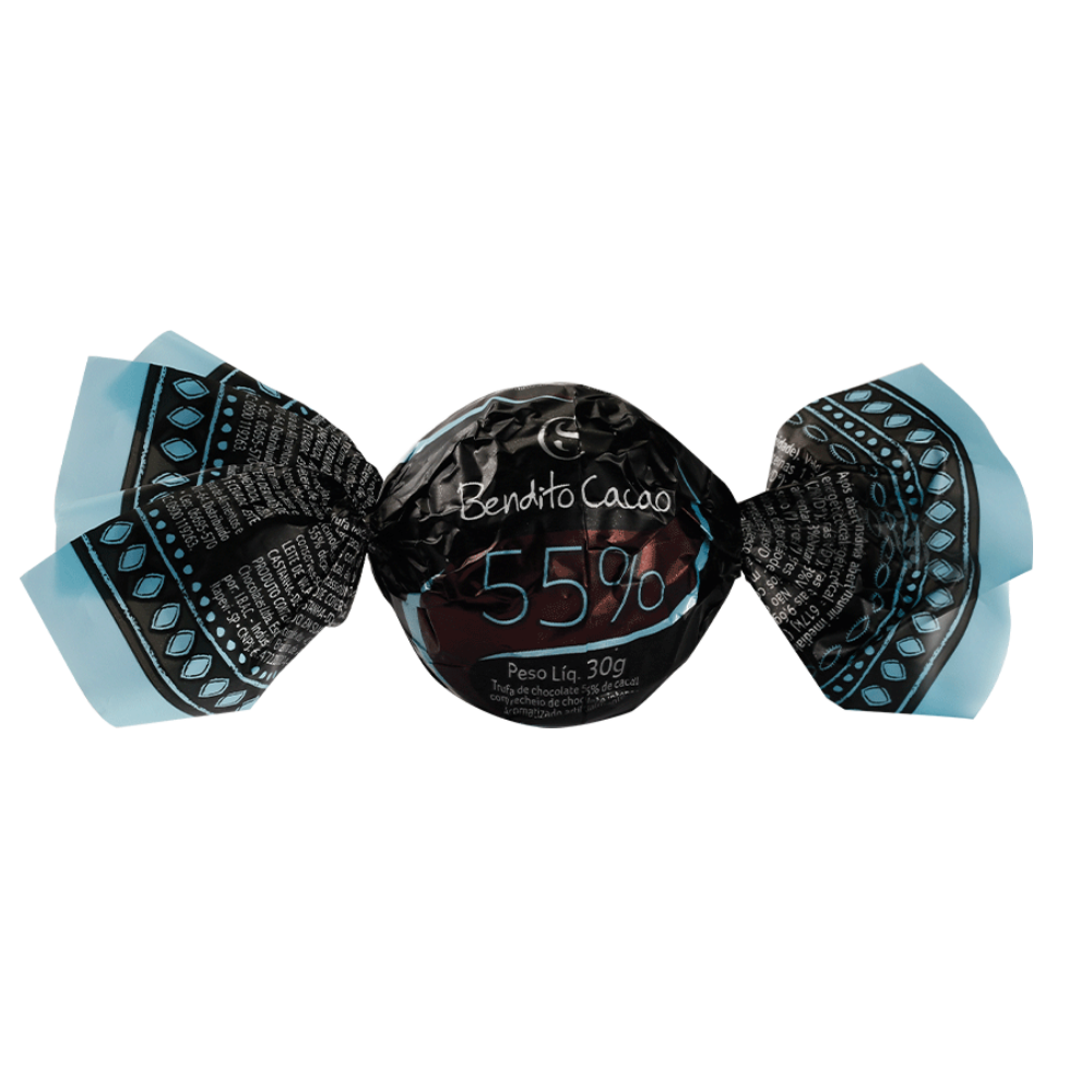 Trufa Bendito Cacao de Chocolate 55% Cacau 30g