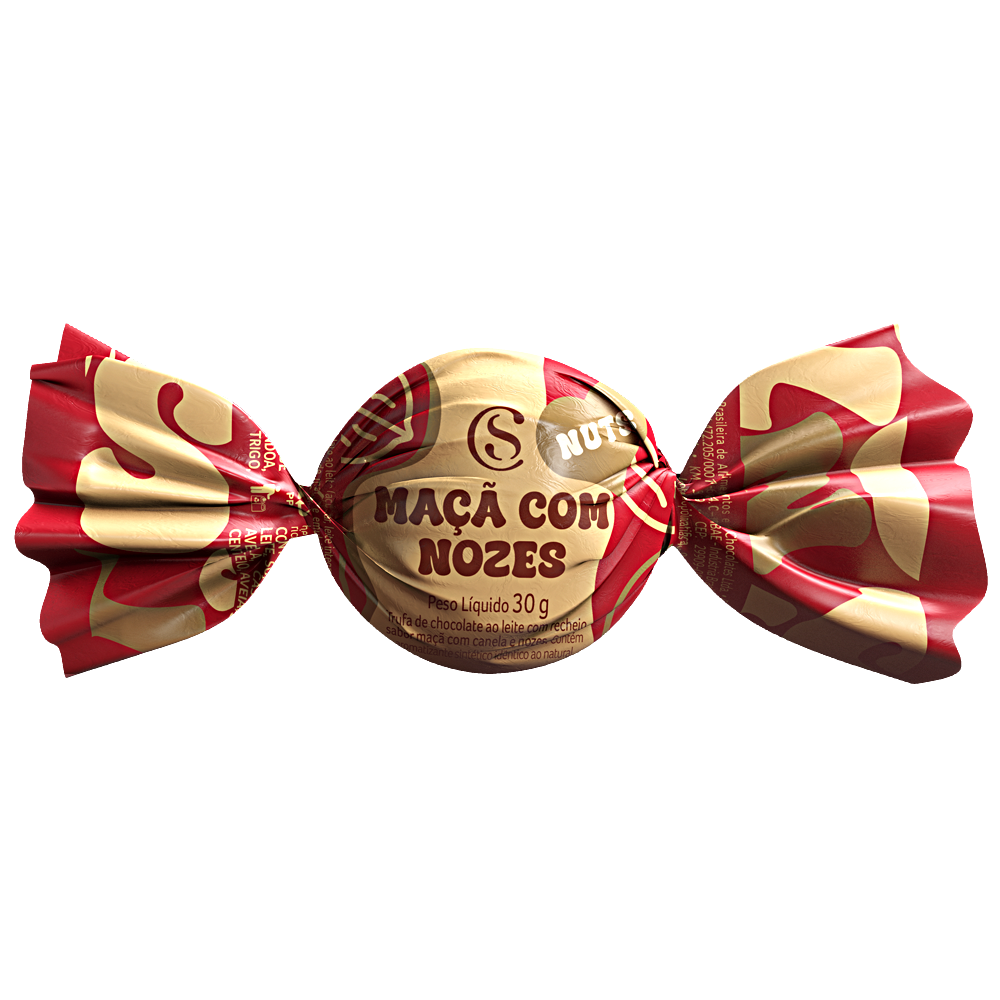 Trufa de Maçã e Nozes 30g