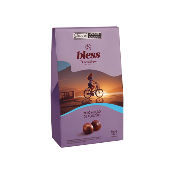 Drageado Bless Zero Adição de Açúcar ao Leite 150g